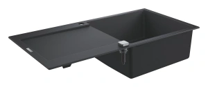 Мойка GROHE K500 с одной чашей, 1000 x 500 мм, черный гранит (31645AP0)