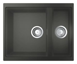 Мойка GROHE K500 с 1,5 чашей, 555 x 460 мм, серый гранит (31648AT0)