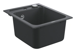 Мойка GROHE K700 с одной чашей, 400 x 500 мм, черный гранит (31650AP0)