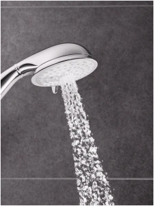 Ручной душ GROHE Tempesta Rustic 100, 4 режима, хром (27608001)