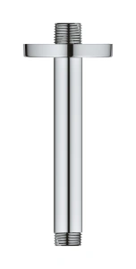 Верхний душ GROHE Rainshower 310 Mono с душевым кронштейном, 9,5 л/мин, 1 режим, 142 мм, хром (26559000)