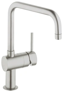 Смеситель для кухни GROHE Minta с поворотным U-изливом, суперсталь (32488DC0)