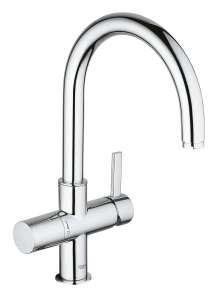 Смеситель для кухни GROHE Blue Pure с функцией фильтрации, без фильтра в комплекте, хром (33251000)