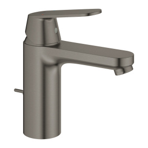 Смеситель для раковины GROHE Eurosmart Cosmopolitan, M-size, с донным клапаном, темный графит, матовый (23325ALC)