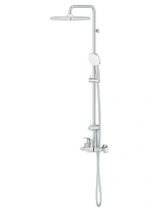 Душевая система GROHE Tempesta System 250 Cube со смесителем для ванны, хром (26693001)