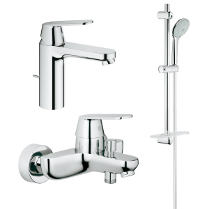 Готовый комплект для ванной комнаты GROHE Eurosmart Cosmopolitan, хром (NB0005)