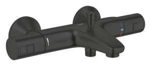 Термостат для ванны GROHE Precision Start внешнего монтажа, матовый черный (345982430)