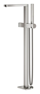 Внешняя часть смесителя для ванны GROHE Plus напольного монтажа, суперсталь (23846DC3)