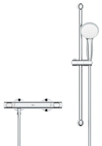 Термостат для душа GROHE Precision Flow QuickFix с душевым гарнитуром, хром (34841000)