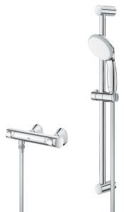 Термостат для душа GROHE Precision Flow QuickFix с душевым гарнитуром, хром (34841000)