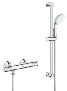 Термостат для душа GROHE Precision Flow QuickFix с душевым гарнитуром, хром (34841000)