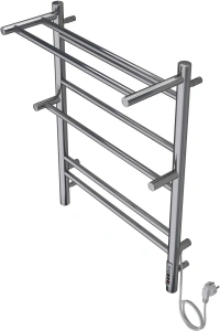 Полотенцесушитель электрический Aquatek Альфа П7 500x700, хром AQ EL RRP0770CH