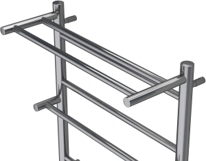 Полотенцесушитель электрический Aquatek Альфа П7 500x700, хром AQ EL RRP0770CH