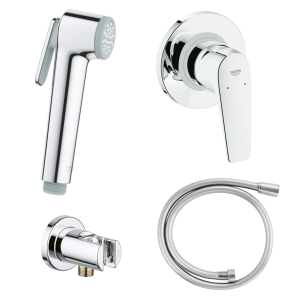Набор для гигиенического душа GROHE Tempesta-F, хром (NB0075/S)