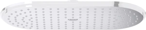 Верхний душ GROHE Rainshower Veris 300x150, 1 режим, 422 мм, белая луна (26170LS0)