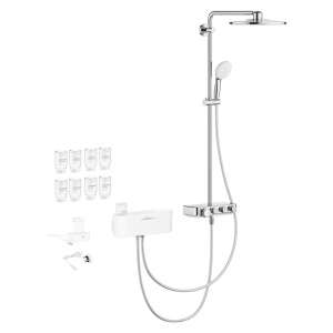 Душевая система GROHE Euphoria Purefoam 310 с термостатом для душа, хром (1058130000)