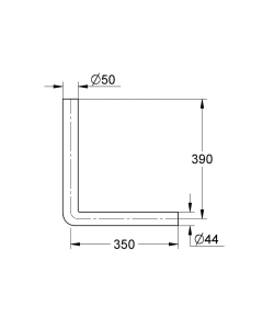 Сливная трубка GROHE, белая (37100SH0)