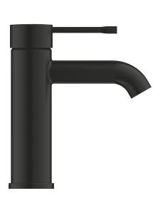 Смеситель для раковины GROHE Essence с донным клапаном, S-size, матовый черный (237972431)