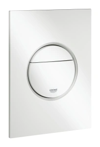 Панель смыва для унитаза GROHE Nova Cosmopolitan S для вертикального монтажа, альпин-белый (37601SH0)