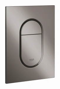 Панель смыва для унитаза GROHE Arena Cosmopolitan S для вертикального монтажа, темный графит глянец (37624A00)