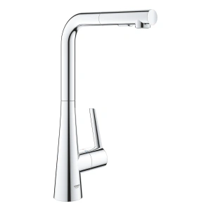 Смеситель для кухни GROHE Zedra с вытяжным душем 2jet, хром (32553002)