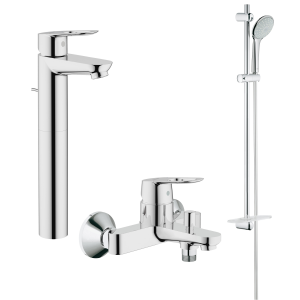 Готовый комплект для ванной комнаты GROHE BauLoop, хром (NB0010)