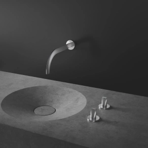 Смеситель для раковины GROHE Atrio Icon 3D двухвентильный на 3 отверстия, нержавеющая сталь (20614SD0)