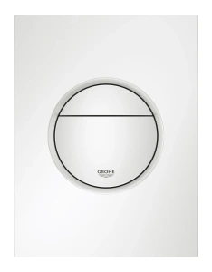 Панель смыва для унитаза GROHE Nova Cosmopolitan S для вертикального монтажа, альпин-белый (37601SH0)