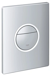 Панель смыва для унитаза GROHE Nova Cosmopolitan Light для вертикального и горизонтального монтажа, с подсветкой, хром (38809000)