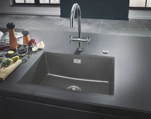 Мойка GROHE K700U с одной чашей, 610 x 460 мм, серый гранит (31655AT0)