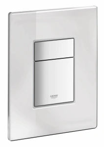 Панель смыва для унитаза GROHE Skate Cosmopolitan Glass с зеркальной поверхностью, зеркальный (389160A0)
