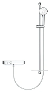Термостат для душа GROHE Grohtherm SmartControl с душевым гарнитуром, хром (34721000)