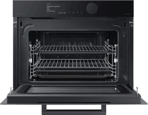 Духовой шкаф Samsung NQ50T9539BD/WT Infinite Line с функцией СВЧ, 50 л, черный графит