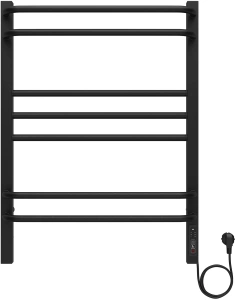 Полотенцесушитель электрический Aquatek Бетта П7 500x700, черный муар AQ EL KRC0770BL