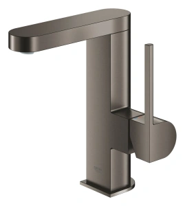 Смеситель для раковины GROHE Plus с донным клапаном, M-Size, темный графит матовый (23871AL3)