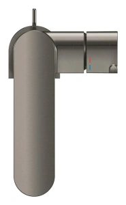 Смеситель для раковины GROHE Plus с донным клапаном, M-Size, темный графит матовый (23871AL3)