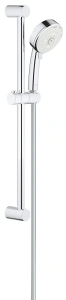 Душевой гарнитур GROHE Tempesta Cosmopolitan 100, 4 режима струи, душевая штанга 600 мм, 9,5 л/мин, хром (27787002)