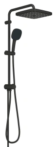 Душевая система GROHE Tempesta System 250 Cube Flex с переключателем потоков, черный (269772431)