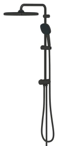 Душевая система GROHE Tempesta System 250 Cube Flex с переключателем потоков, черный (269772431)