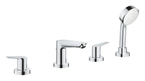 Смеситель для ванны GROHE BauEdge, хром (2512010A)