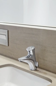 Смеситель для раковины GROHE Eurodisc SE автоматический, хром (36233000)