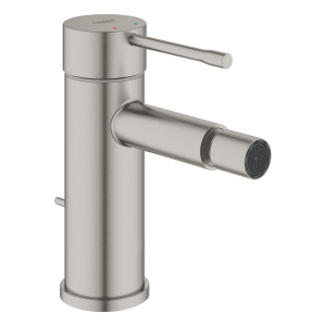 Смеситель для биде GROHE Essence с донным клапаном, суперсталь (32935DC1)