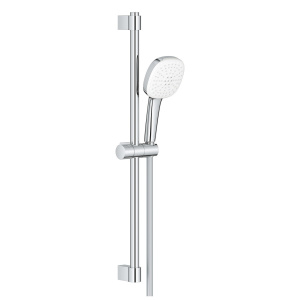 Душевой гарнитур GROHE Tempesta Cube 110, 2 режима струи, душевая штанга 600 мм, 7,4 л/мин, хром (26748003/U1), уцененный товар