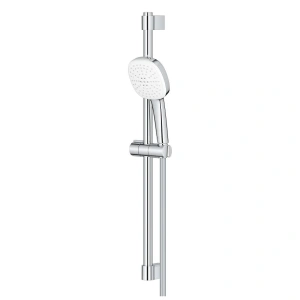 Душевой гарнитур GROHE Tempesta Cube 110, 2 режима струи, душевая штанга 600 мм, 7,4 л/мин, хром (26748003/U1), уцененный товар