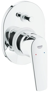 Смеситель для ванны GROHE BauFlow в комплекте с монтажной , хром (29045000)