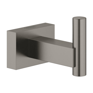 Крючок для банного халата GROHE Essentials Cube, темный графит матовый (40511AL1)