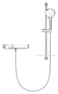 Термостат для душа GROHE Grohtherm SmartControl с душевым гарнитуром, хром (34720000)