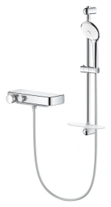 Термостат для душа GROHE Grohtherm SmartControl с душевым гарнитуром, хром (34720000)