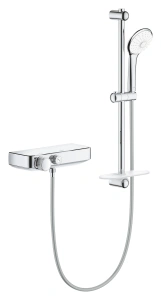 Термостат для душа GROHE Grohtherm SmartControl с душевым гарнитуром, хром (34720000)