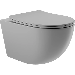 Комплект инсталляции GROHE Rapid SL 3 в 1 (NW0145/S) с унитазом Aqueduto OVO и сиденьем, серый матовый (NW0210)